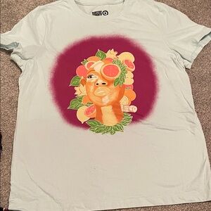 Graphic T-Shirt with Artistic Design